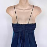 Betsy and Adam Vintage Y2K Mermaid Fairy Dress Womens 6 Green Blue Shimmer Sparkle Photo 4