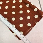 Monteau  | Polka Dot Sleeveless Jumpsuit- Brown and White Photo 5