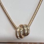 Steve Madden | Knot Pendant w/ Snake Style Adjustable Length Necklace Photo 2