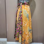 Silk magic wrap double layer reversible skirt / dress Pink Size undefined Photo 1