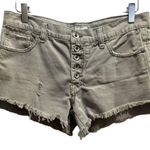 Free People Runaway Slouchy Denim Shorts, size 26 Photo 2