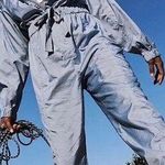 Free People NWOT Movement Golden Hour Jumpsuit Blue Photo 0