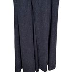 Betsy and Adam NWT V Neck Choker Glitter Long Dress Gown Black Size 12 Photo 7