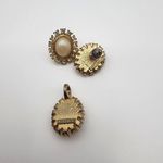 Park Lane Gold Tone, Faux Pearl, & CZ Earrings & Pendant Set Photo 1
