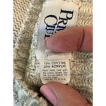 Private Club Vintage Long Sleeve Oversized Pullover Sweater Geometric Cream 2x Gray Photo 5