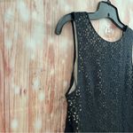 J.Crew  Leslie Black Eyelet Crochet Lace Dressy Tank Top Photo 9