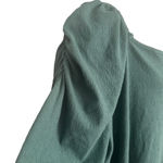 Ava & Viv  Sage Green Puff Sleeve Fitted Blouse Photo 2