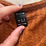 SheIn Brown Long Sleeved Top Photo 3