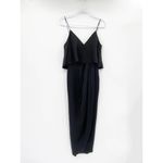 Shona joy Luxe Frill Cocktail Dress Black Onyx Size 2 NWT Photo 1