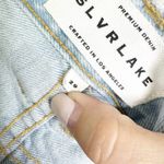SLVRLAKE Womens Hero Jeans Raw Hem Slim Fit High Rise Denim Free & Easy Size 29 Photo 7