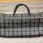 Kate Spade Oversized Printed Tote Black & Gray Photo 4
