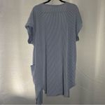 Heimish Blue Striped Cardigan Size 2X Photo 4
