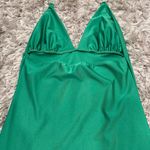 Mini Green Dress Photo 2