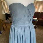Weddington Way Mystic Blue Strapless Dress Photo 2
