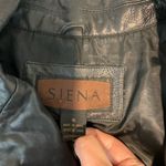 Y2k siena leather jacket Black Size 16 Photo 3