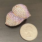 AKKAD Pavé Purple Lilac Rhinestones Cocktail Ring Size 6 Photo 7