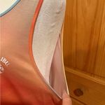 Malibu Orange and blue Relaxed Tank Top Size L Photo 3