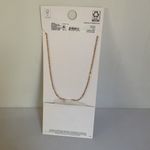 Time and Tru Gold Tone Pendant Necklace 24” with 3” Extender NWT Photo 3