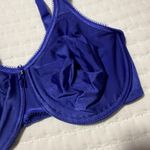 Wacoal 34DD Blue Basic Beauty Full Figure Underwire Bra Unlined 855192 Photo 11