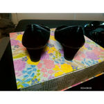 Anne Klein Iflex Cheetah Chain Wedge Calf Hair Size7 Photo 3