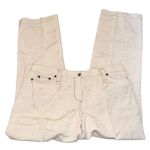 Harvé Benard Vintage Beige Tan Harve Benard Designer Pants Women’s Size 12 Linen Material! Photo 1