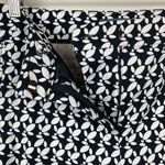 Adrianna Papell Ankle Pants 10 Black White Printed Stretch Office Workwear Women Photo 5