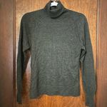 360 Cashmere  Charcoal Grey Cashmere Turtleneck Sweater XS Photo 1