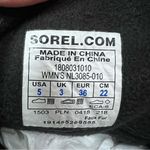 Sorel Women’s Whitney Tall Lace II Boot Black Waterproof Boots Women’s Size 5 Photo 9