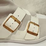Birkenstock Danbury Shearling Ivory Suede/Patent Leather Mid Calf Boots SZ 37 Photo 5