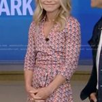 Diane Von Furstenberg 💕💕 Abigail Midi Wrap Dress Mandarin Print Large *ALTERED* Photo 9