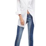 BLANK NYC two-tone split hem mid rise jeans Photo 3