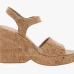 Kork-Ease KORKS | Women’s Buckle Cork Wedge Heels, Beige Photo 0