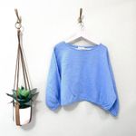 Bryn Walker  Periwinkle Blue Long Sleeve Elastic Botton Top Size XS Photo 1