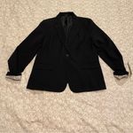 Daisy Fuentes NWT  Women’s Black Blazer with Structured Shoulders Size 14 Photo 2