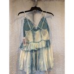 La Miel Boho Hippie Festival Crochet Lace Tie Dye‎ Tiered Top Y2K Style Medium Photo 6