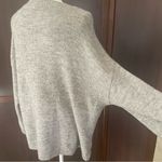 Leith Grey Oversized Pullover Sweater Size S Photo 2