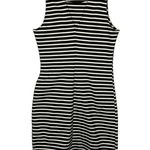 Jack by BB Dakota  Lorraine Ponte Shift Dress Striped Sleeveless Mini Dress Small Photo 4