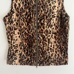Jordan Y2K FUZZY CHEETAH PRINT VEST Photo 3