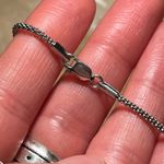 Sterling Silver Pearl Lariat 925  Italy Necklace Photo 11