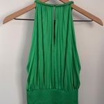 A.L.C. 10 NEW Renzo II Midi Dress Pleated Sleeveless Basil Green Photo 4