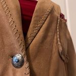 Ralph Lauren Vintage Authentic Suede Boho Southwestern Blazer Photo 4