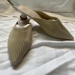 Kitten Heel Sand Summer Mule Slide Tan Size 6 Photo 1