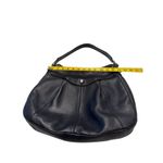 Cole Haan womens Black Leather Hobo Handbag purse SKU 7279 Photo 4