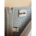 Aritzia SUN DEH Viola Midi Slip Dress Blue Small S Photo 3