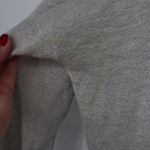 Joie  V Neck Metallic Knit Sweater Long Sleeve Casual Pullover Size L Photo 7