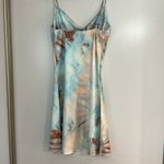 Audrey 3+1 MOVING SALE - Blue Tie Dye Slip Dress Photo 6