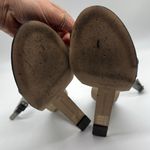 Good American Cinderella Ankle Wrap Sandals in Neoprene Black Size 8.5 Photo 8