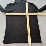 ZARA  Women Turtleneck Top Small Black Long Sleeve Classic Basic Casual Shirt Tee Photo 2