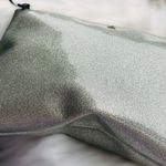 Kate Spade Mavis Street Gia Silver Glittery Pouch Clutch Bag • Fully Lined VGUC Photo 6