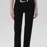 Citizens Of Humanity Caia Straight Crop Fit Black Denim Jeans Womens 27 Photo 0